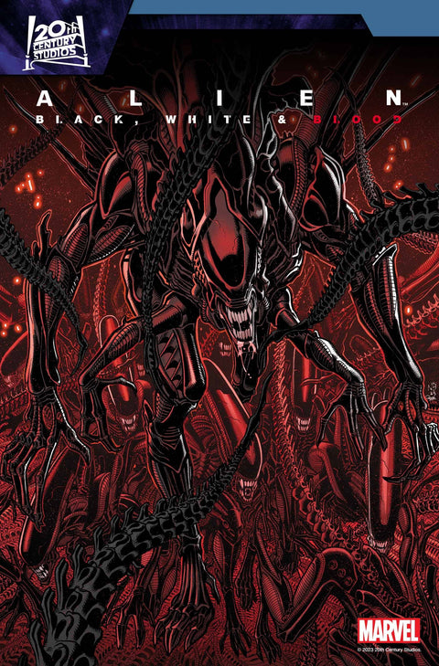 Alien: Black, White & Blood 2 Comic Nick Bradshaw Regular Marvel Comics 2024