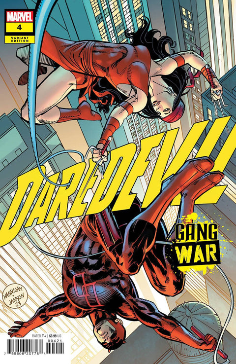 Daredevil: Gang War 4 Comic Ed Hannigan Variant Marvel Comics 2024