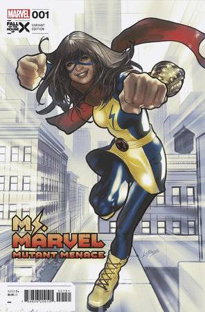 Ms. Marvel: Mutant Menace 1 Comic Pablo 'Lobos' Villalobos Virgin Variant Marvel Comics 2024
