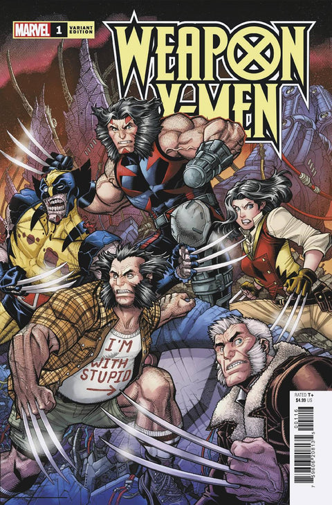 Weapon X-Men 1 Comic 1:25 Nick Bradshaw Variant Marvel Comics 2024