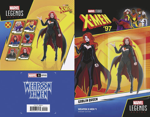 Weapon X-Men 1 Comic Goblin Queen Action Figure Variant Marvel Comics 2024