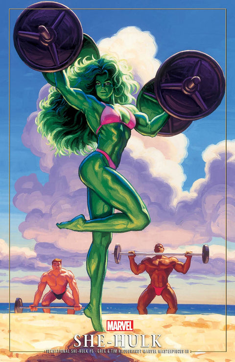 The Sensational She-Hulk, Vol. 2 5E Comic Hildebrandt Masterpieces III Variant Marvel Comics 2024