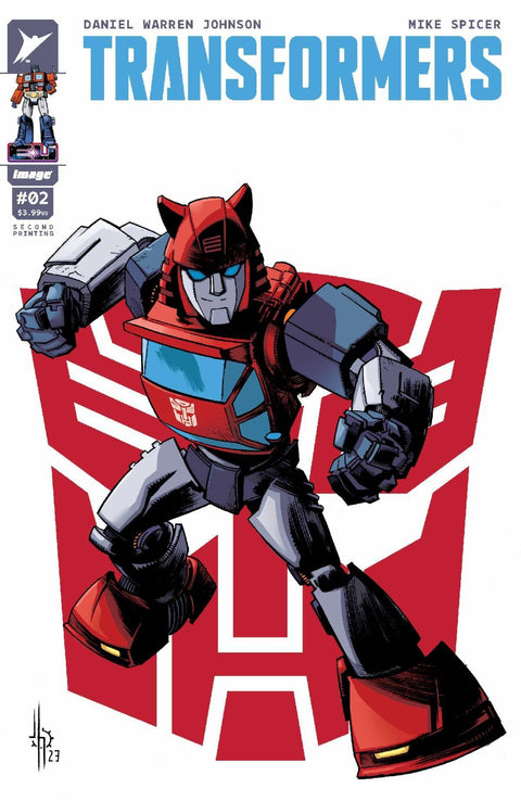 Transformers (Image) 2L Comic 2nd Print C Image Comics 2023