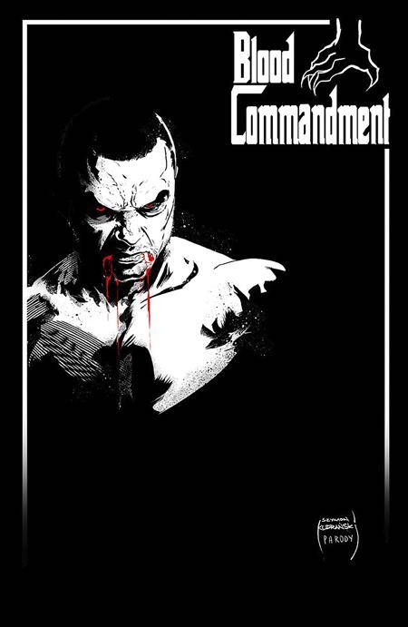 Blood Commandment 4D Comic Godfather Homage Variant Image Comics 2024