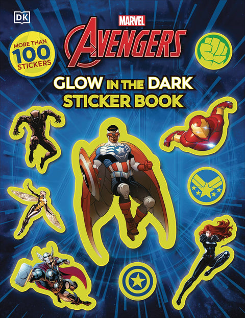 Marvel Avengers Glow Sticker Book