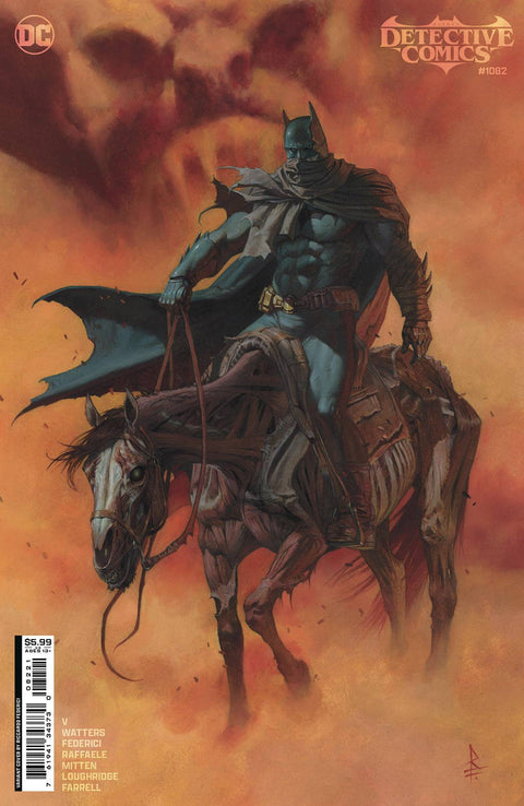Detective Comics, Vol. 3 1082 Comic Riccardo Federici Variant DC Comics 2024
