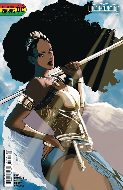 Wonder Woman, Vol. 6 6 Comic Nikolas Draper-Ivey Black History Month Variant DC Comics 2024