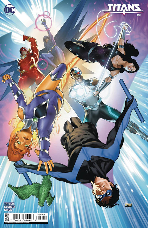 Titans, Vol. 4 8 Comic Taurin Clarke Variant DC Comics 2024