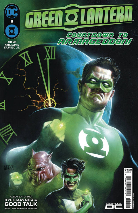 Green Lantern, Vol. 8 8A Comic Steve Beach Regular DC Comics 2024