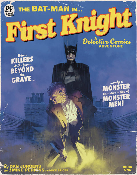 The Bat-Man: First Knight 1 Comic Marc Aspinall Pulp Novel Variant DC Comics 2024
