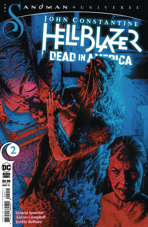John Constantine: Hellblazer - Dead In America 2 Comic Aaron Campbell DC Comics 2024