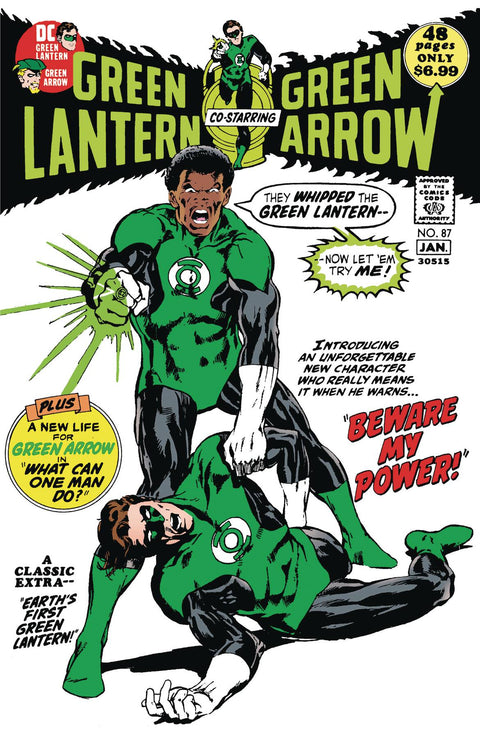 Green Lantern, Vol. 2 87 Comic Facsimile Foil Variant DC Comics 2024