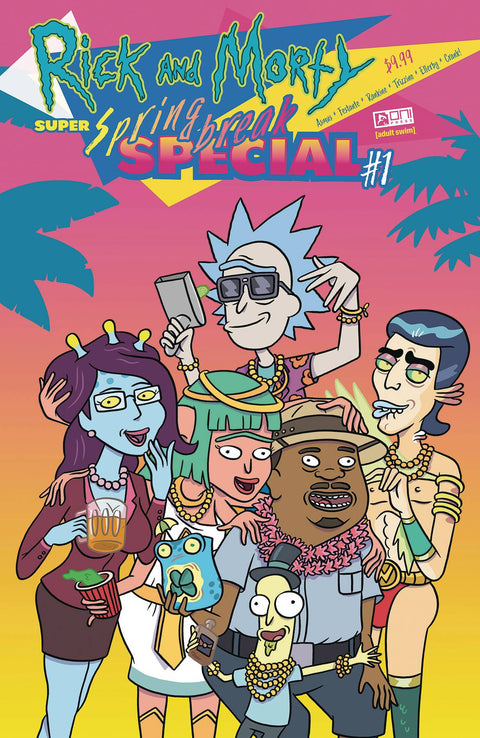 Rick and Morty Super Spring Break Special 1 Comic Dean Rankine Oni Press 2024