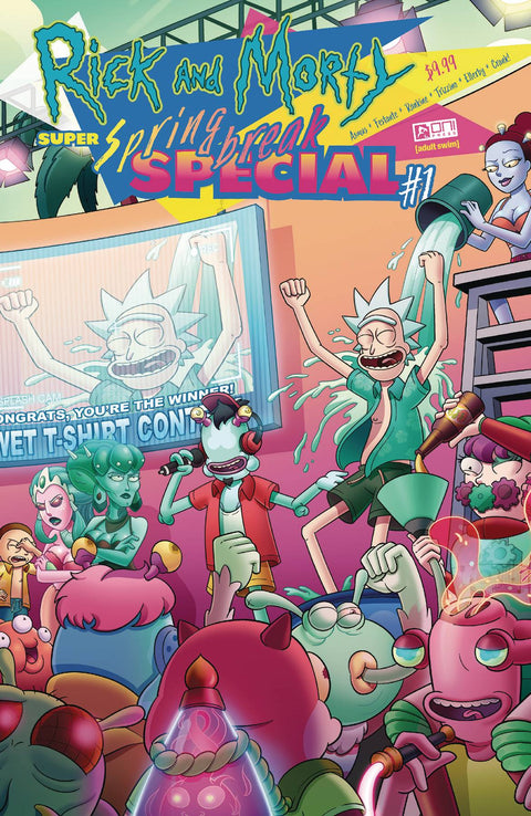 Rick and Morty Super Spring Break Special 1 Comic Susan Blake Variant Oni Press 2024