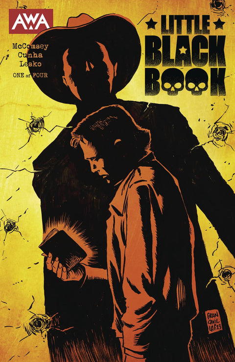 Little Black Book 1 Comic Francesco Francavilla AWA Studios 2024