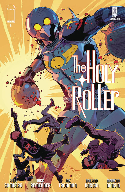The Holy Roller 5 Comic Roland Boschi Regular Image Comics 2024