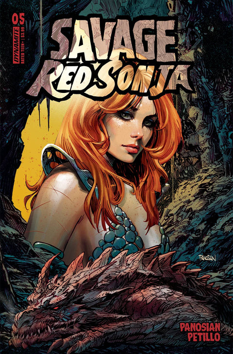 Savage Red Sonja 5 Comic Dan Panosian Regular Dynamite Entertainment 2024