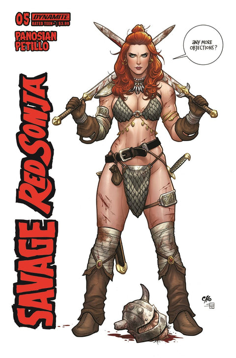 Savage Red Sonja 5 Comic Frank Cho Variant Dynamite Entertainment 2024