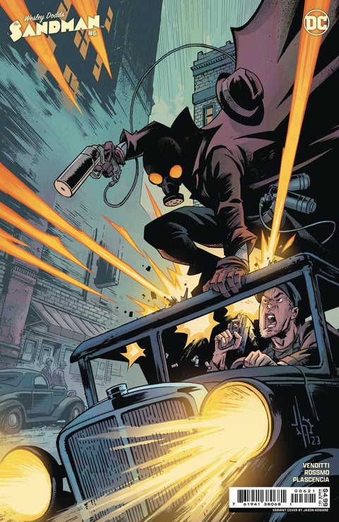 Wesley Dodds: The Sandman 6 Comic Jason Howard Variant DC Comics 2024