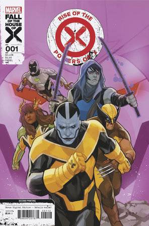 Rise of the Powers of X 1 Comic 2nd Printing Phil Noto Variant Marvel Comics 2024
