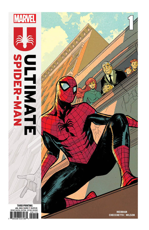 Ultimate Spider-Man, Vol. 2 1 Comic 1:25 3rd Printing Checchetto Marvel Comics 2024