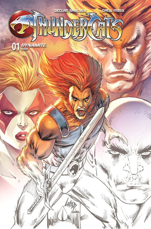 Thundercats (Dynamite Entertainment) 1 Comic 2nd Printing Rob Liefeld Variant Dynamite Entertainment 2024