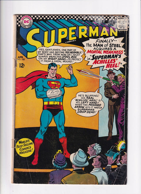 Superman, Vol. 1 #185-Comic-Knowhere Comics & Collectibles