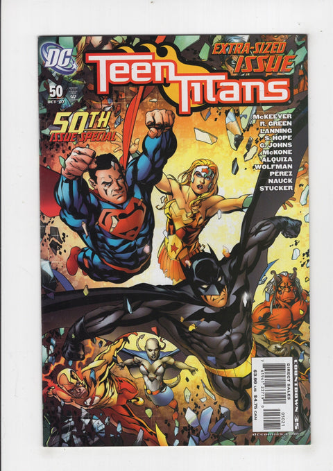 Teen Titans, Vol. 3 50 Variant Mike McKone Cover