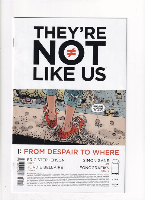 They're Not Like Us #1A-Comic-Knowhere Comics & Collectibles