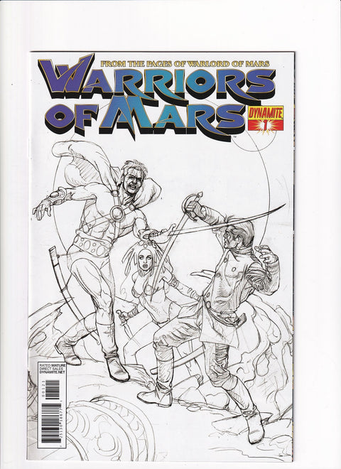 Warriors of Mars #1B-Comic-Knowhere Comics & Collectibles
