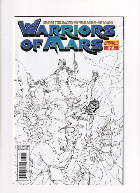 Warriors of Mars #2B-Comic-Knowhere Comics & Collectibles