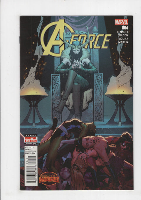 A-Force, Vol. 1 4 Jorge Molina Cover