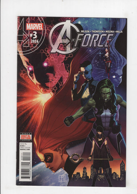 A-Force, Vol. 2 3 Regular Jorge Molina Cover
