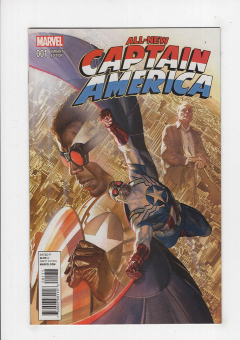 All-New Captain America 1 First Sam Wilson as Captain AmericaAlex Ross 75th Anniversary Variant Cover