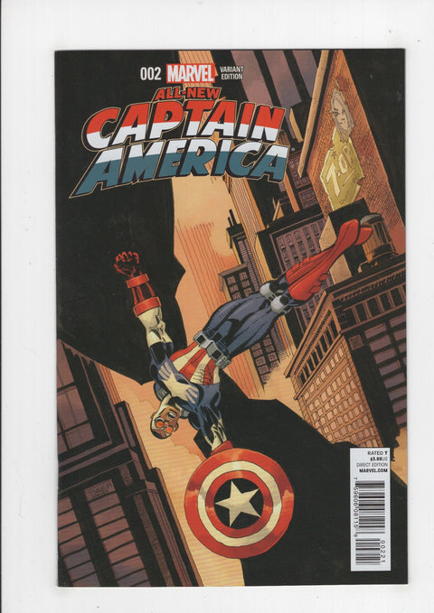 All-New Captain America 2 Incentive Tim Sale Cover 1:25