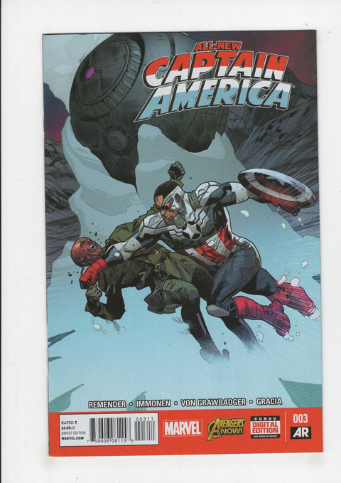 All-New Captain America 3 Regular Stuart Immonen Cover