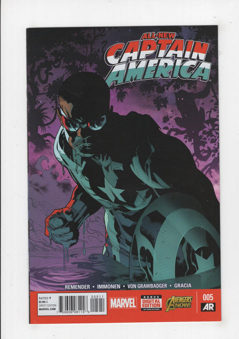 All-New Captain America 5 Regular Stuart Immonen Cover