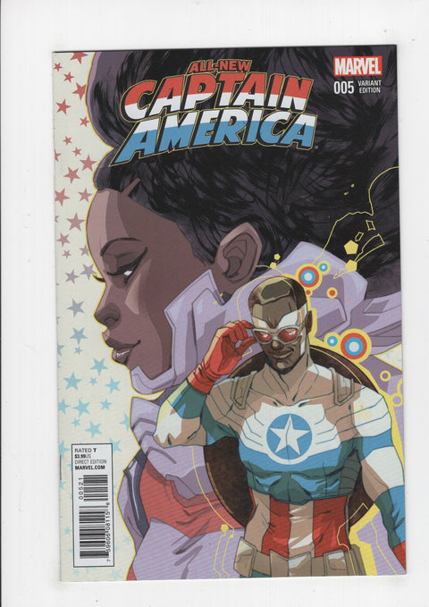 All-New Captain America 5 Variant Marguerite Sauvage Women of Marvel Cover