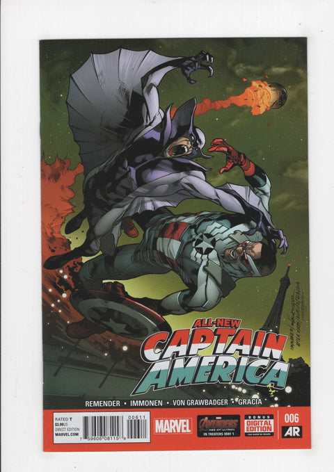 All-New Captain America 6 Regular Stuart Immonen Cover