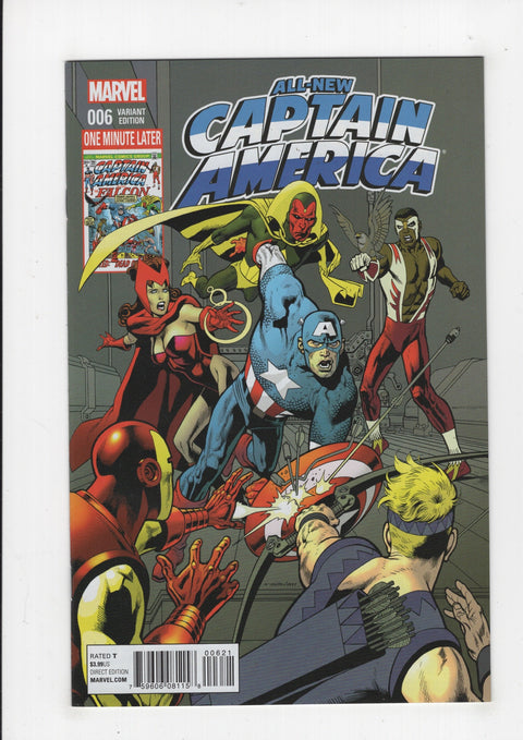 All-New Captain America 6 Kevin Nowlan Avengers Variant Cover