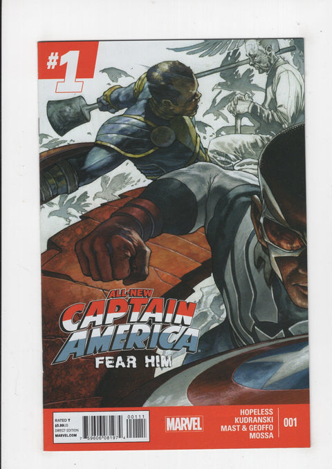 All-New Captain America: Fear Him 1 Complete Series