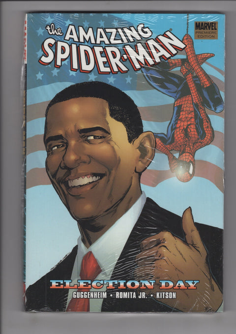 Spider-Man: Election Day  Obama Cover