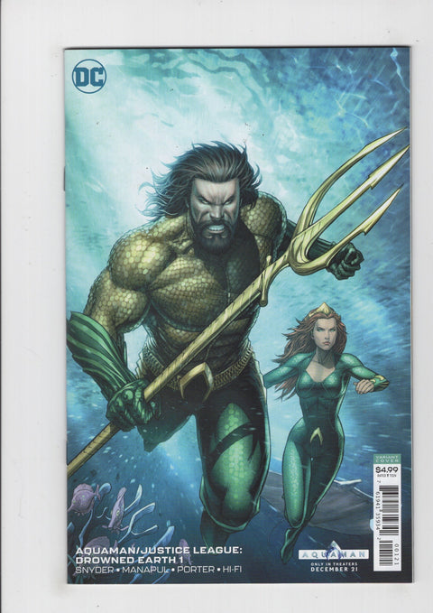 Aquaman / Justice League: Drowned Earth #1B