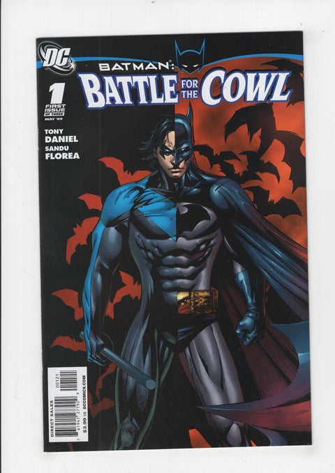 Batman: Battle for the Cowl 1 Tony Daniel 1:10 Variant Cover