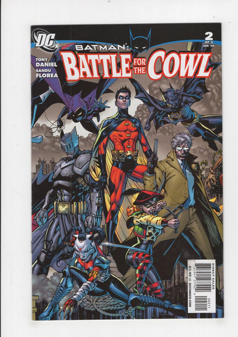 Batman: Battle for the Cowl 2 Tony Daniel Regular Cover