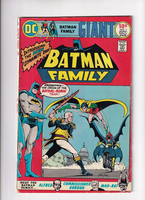 The Batman Family, Vol. 1 #1