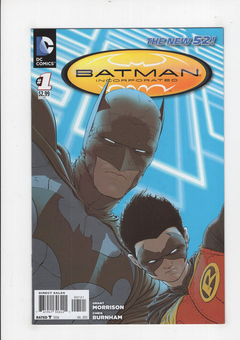 Batman Incorporated, Vol. 2 1 Chris Burnham Regular Cover