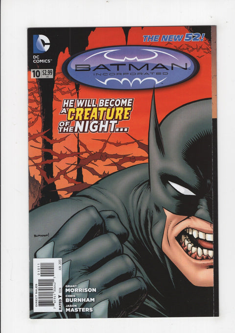 Batman Incorporated, Vol. 2 10 Chris Burnham Regular Cover