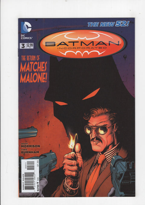 Batman Incorporated, Vol. 2 3 Chris Burnham Regular Cover