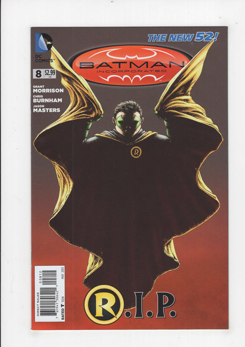 Batman Incorporated, Vol. 2 8 Death of Robin2nd Print Cover